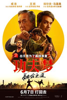 功夫梦：融合之道海报