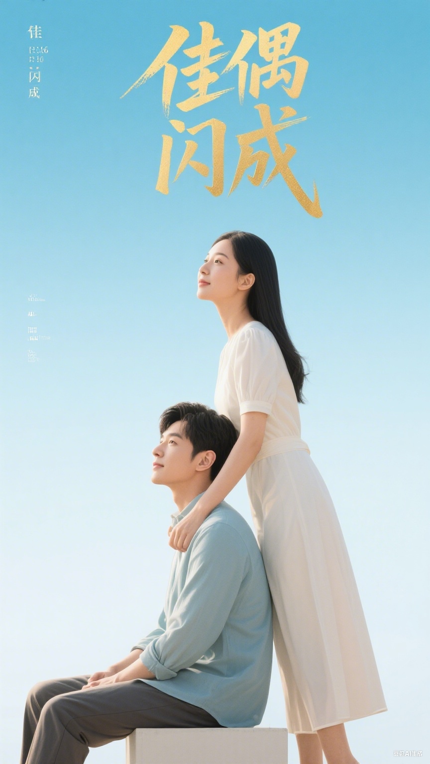佳偶闪成海报剧照